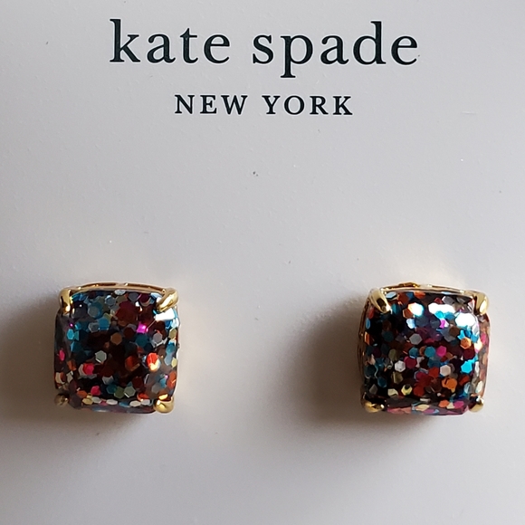 Kate Spade ♠️ Glitter Earrings - Picture 7 of 7